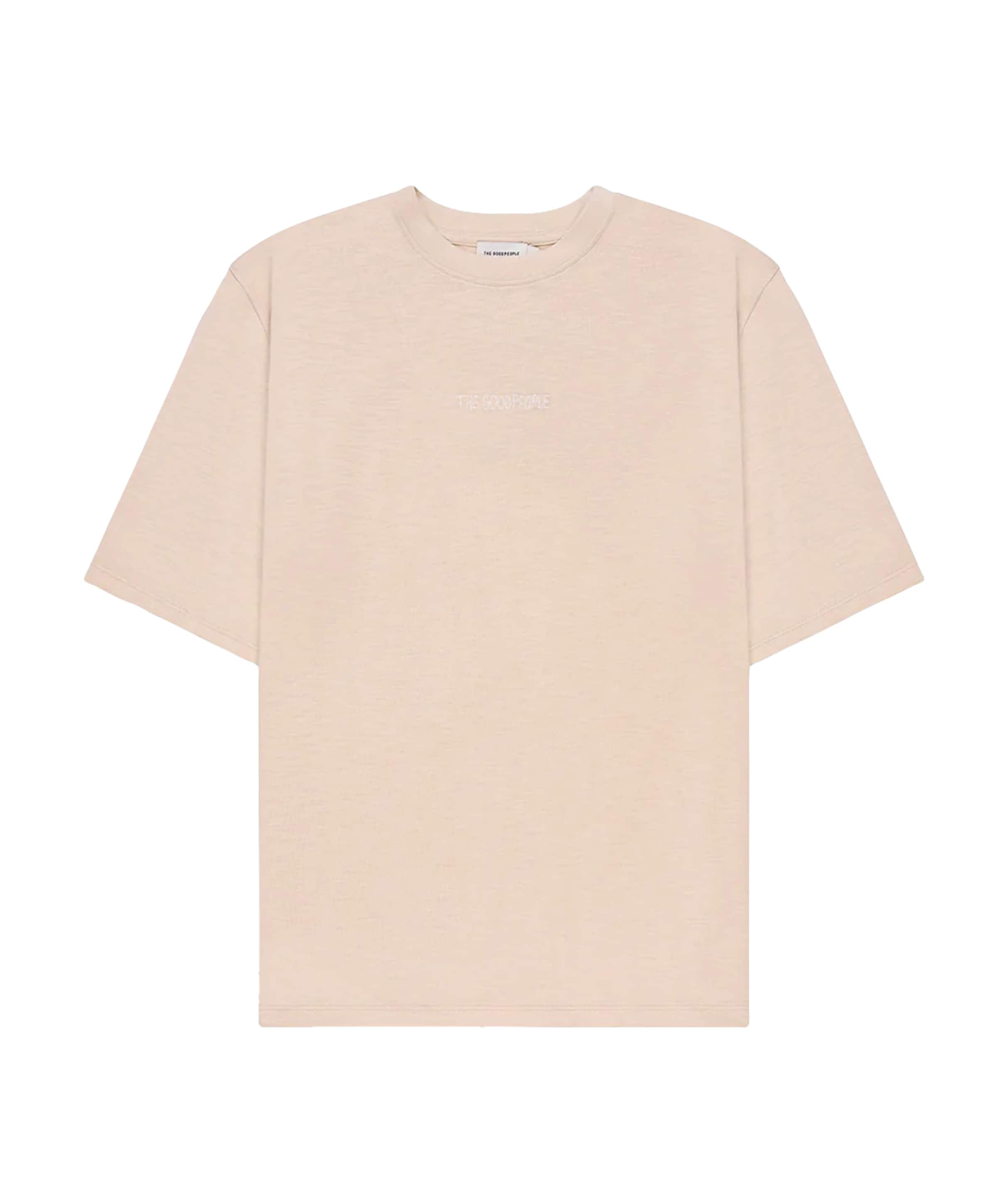 Heren T-shirt beige
