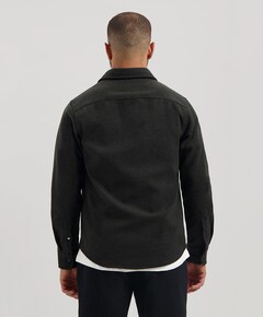 Heren overshirt bruin