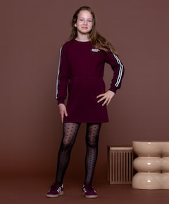 Meisjes jurk bordeaux