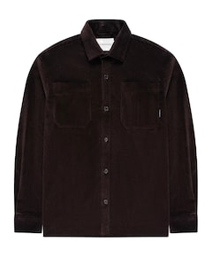 Heren overshirt bruin