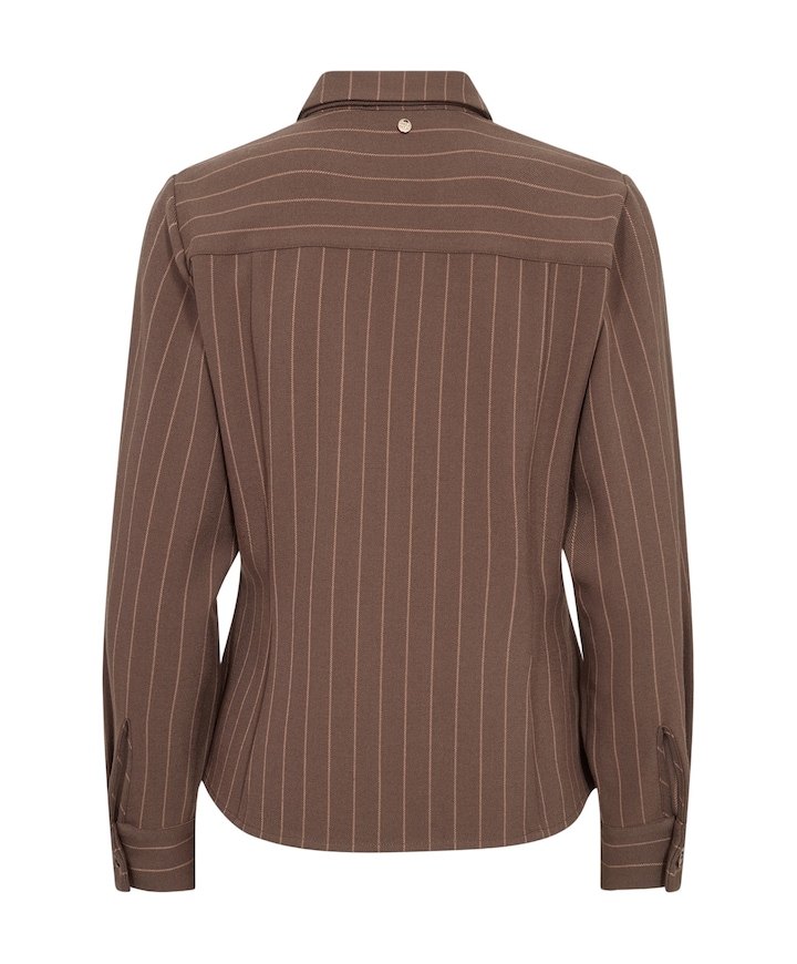 Dames blouse bruin