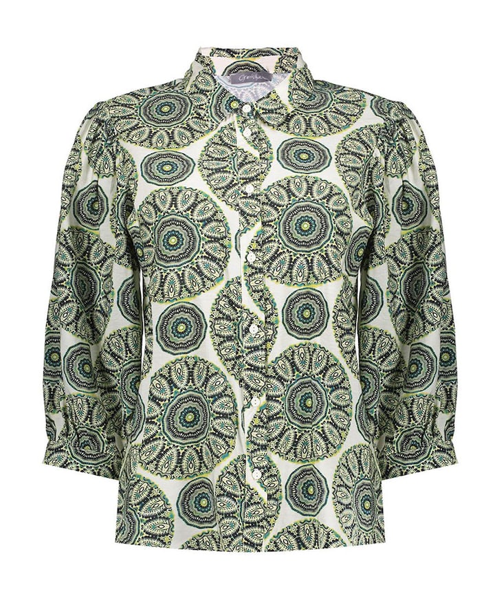 Dames blouse groen