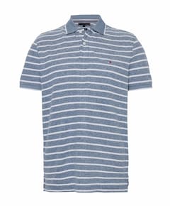 Heren polo blauw
