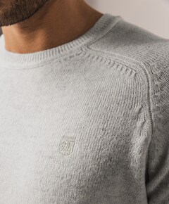 Heren trui grijs