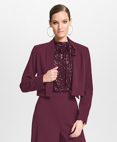 Dames jas bordeaux