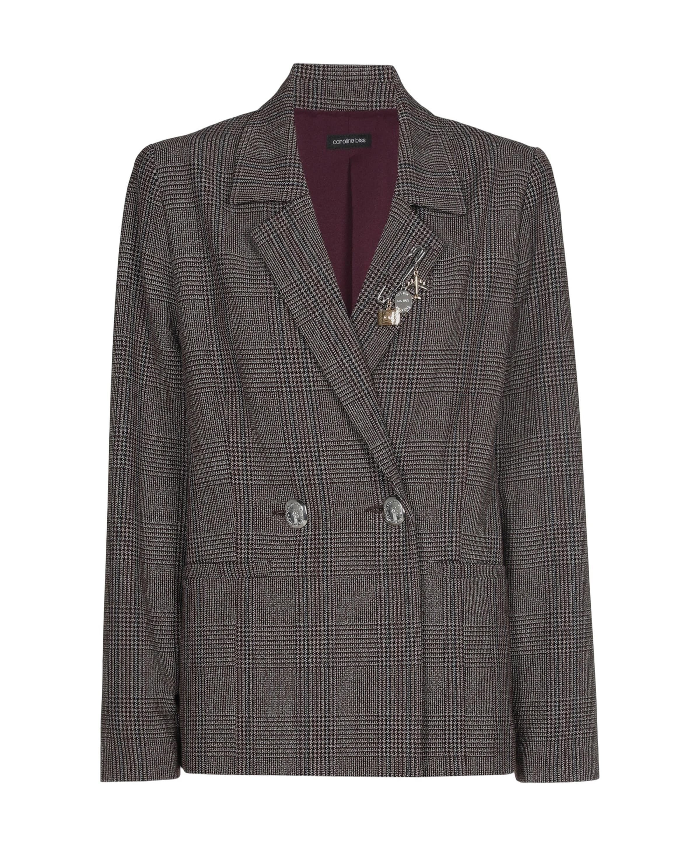 Dames blazer bruin