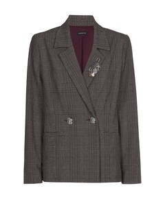 Dames blazer bruin