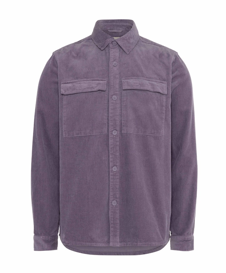Heren overshirt paars
