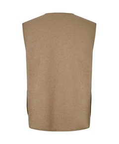Heren bodywarmer beige