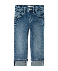 NMFROSE STRAIGHT FOLD  4224-AZ jeans blauw