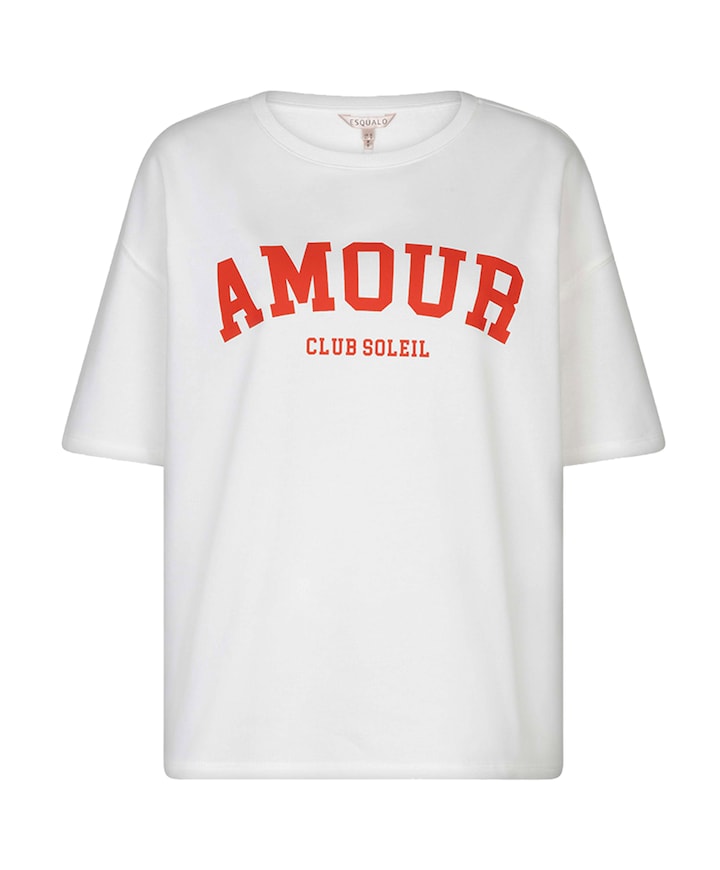 Dames T-shirt ecru