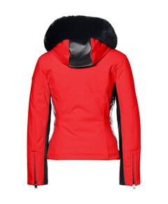 Dames ski-jas rood