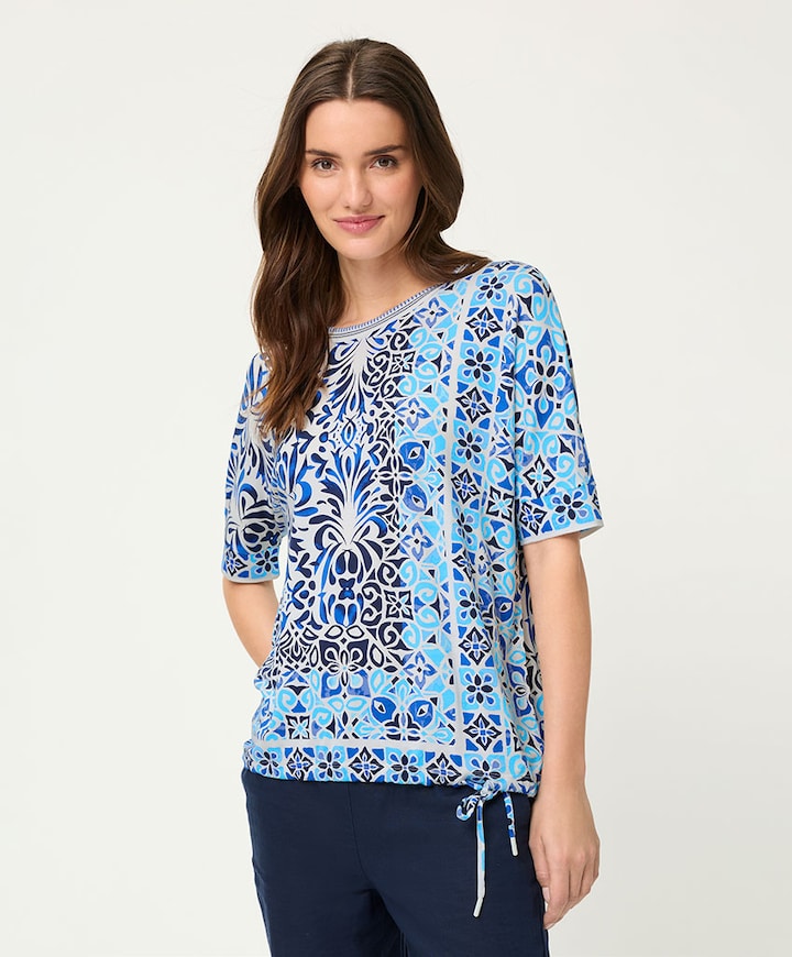 Dames T-shirt blauw