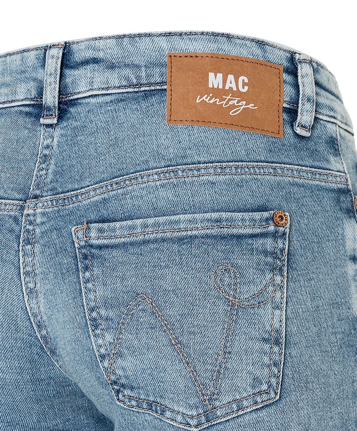 DETROIT dames jeans blauw