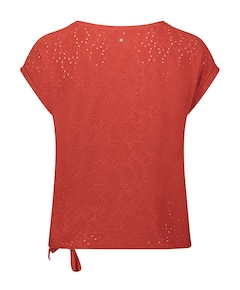Dames T-shirt brique