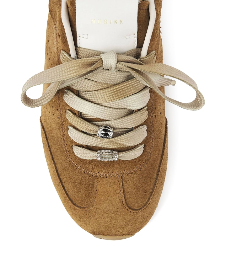 Billy Lou dames sneakers bruin
