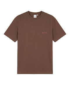 Heren T-shirt bruin