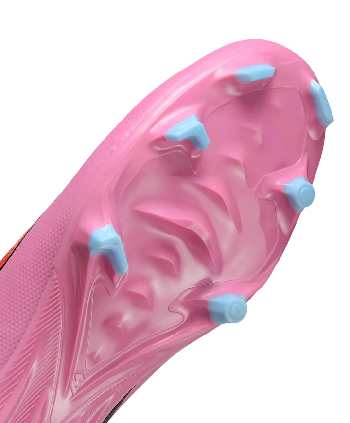 Zm Superfly 10 Acad Fg/mg voetbalschoenen roze
