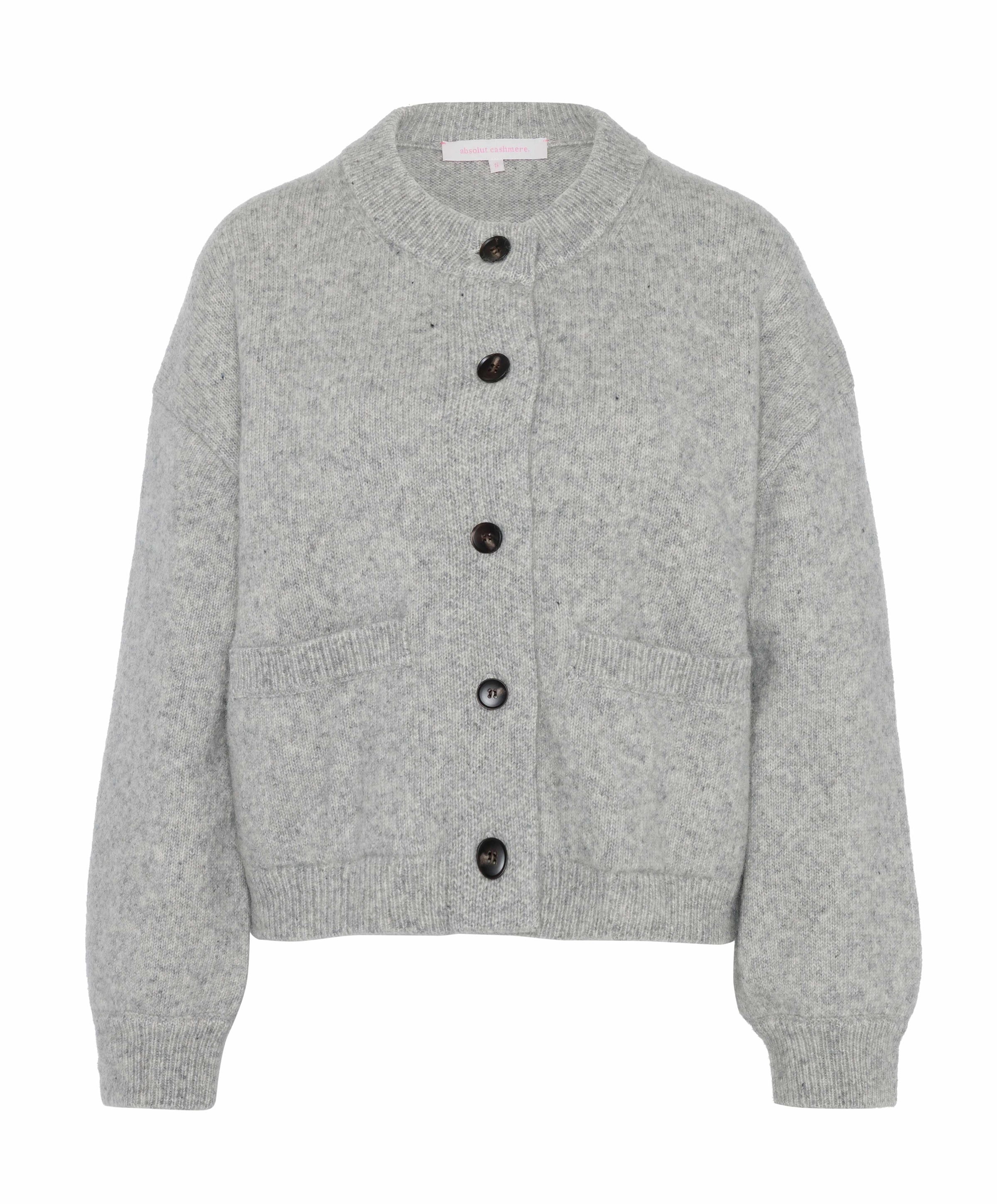 Dames vest grijs