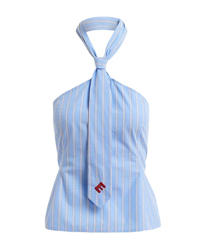 Dames top blauw