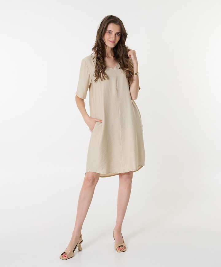 Jurk beige