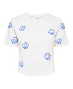 Dames T-shirt ecru