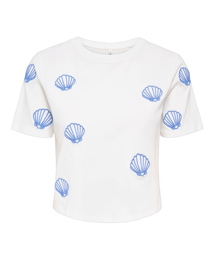 Dames T-shirt ecru