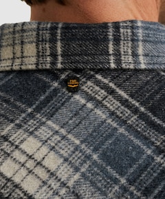 Heren overshirt blauw