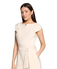 dames jumpsuit beige