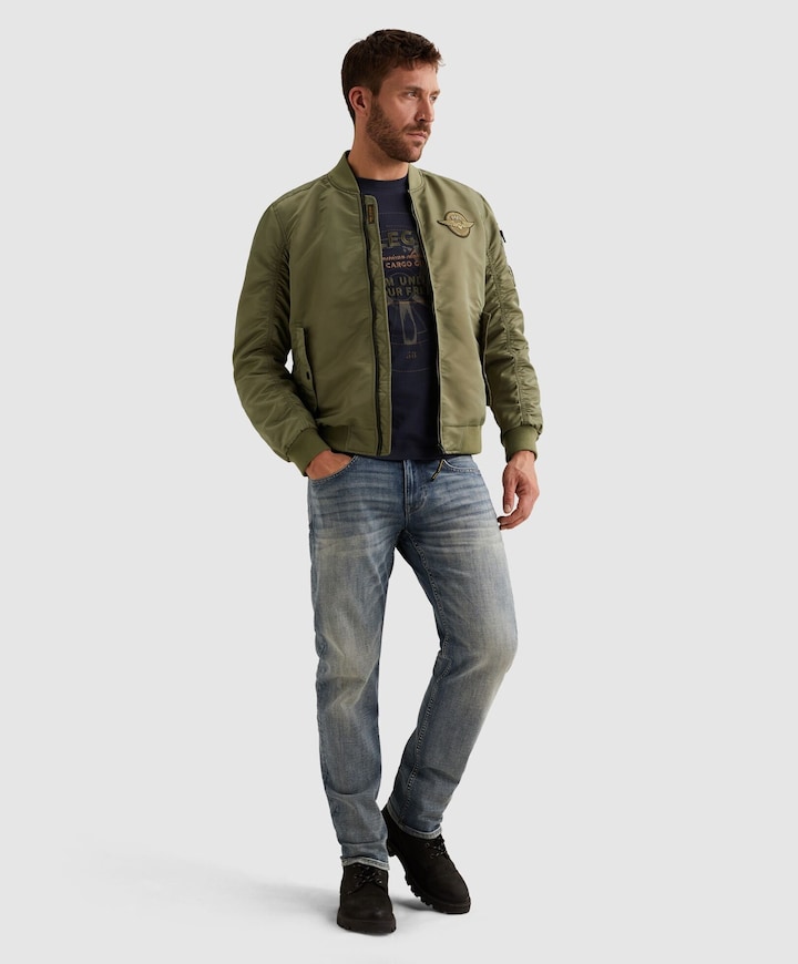 Heren jas groen
