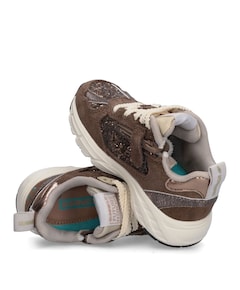 Daan Dash meisjes sneakers bruin