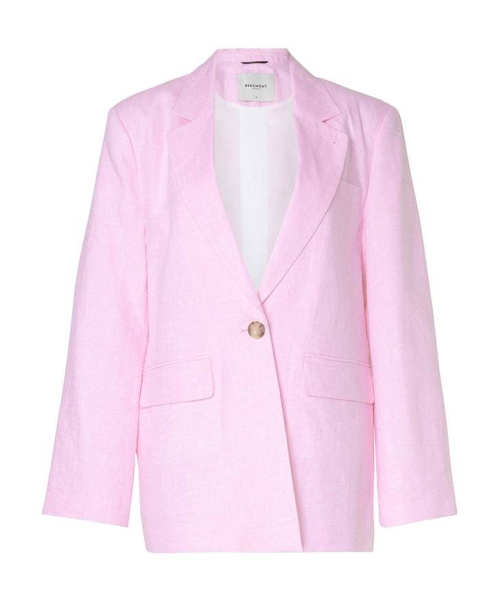 Dames blazer roze