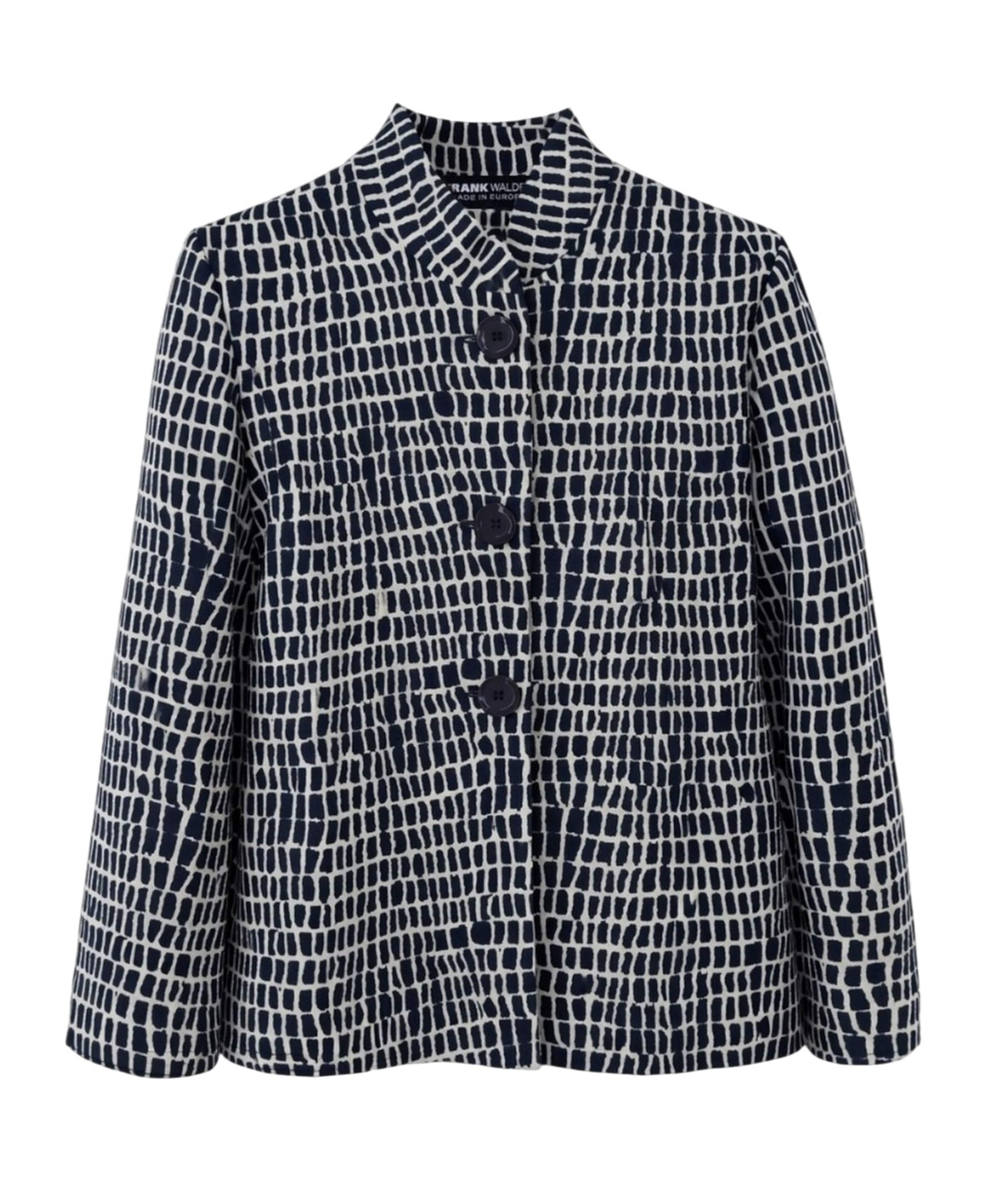 Dames jas blauw