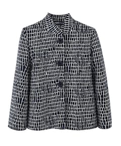 Dames jas blauw