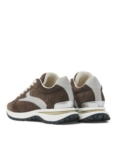 Usher Riggs dames sneakers bruin