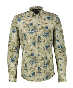 Overhemd lange mouw groen