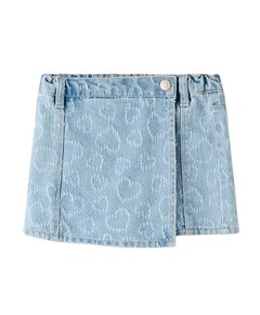 Meisjes broekrok blauw