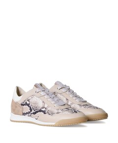 dames sneakers beige
