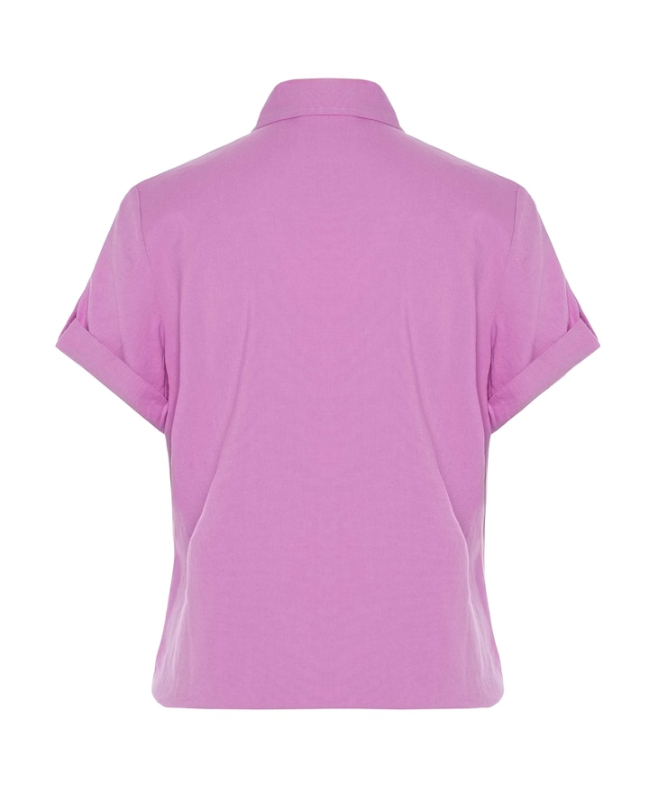 Dames blouse paars