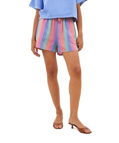 isa rainbow dames korte broek roze