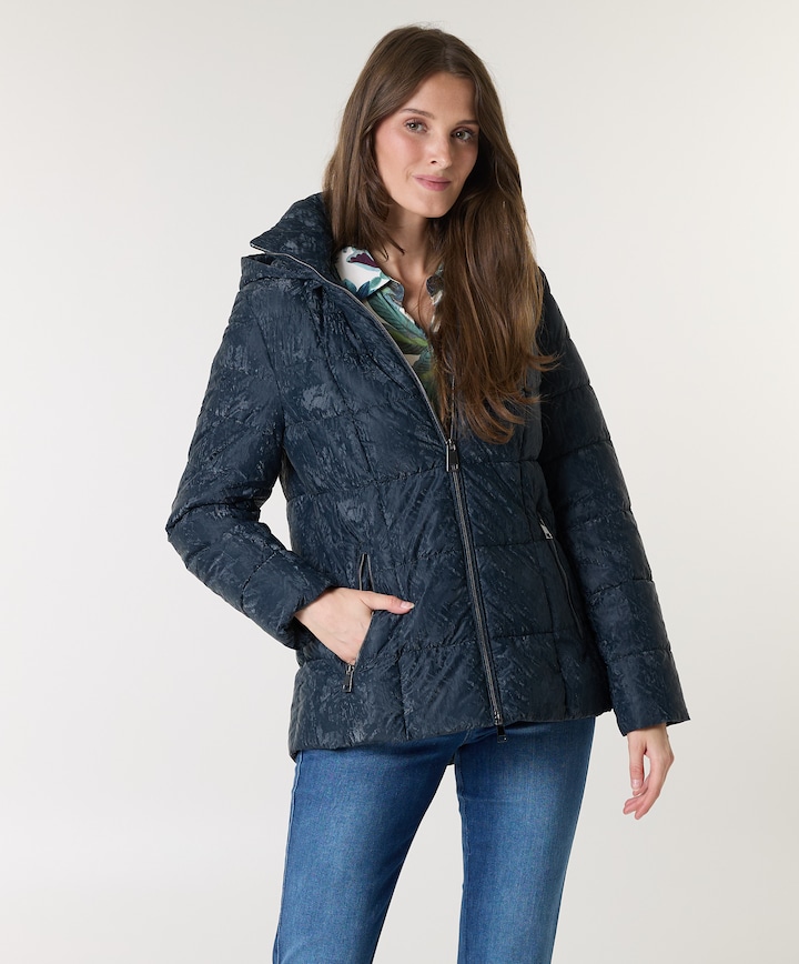 Dames jas blauw