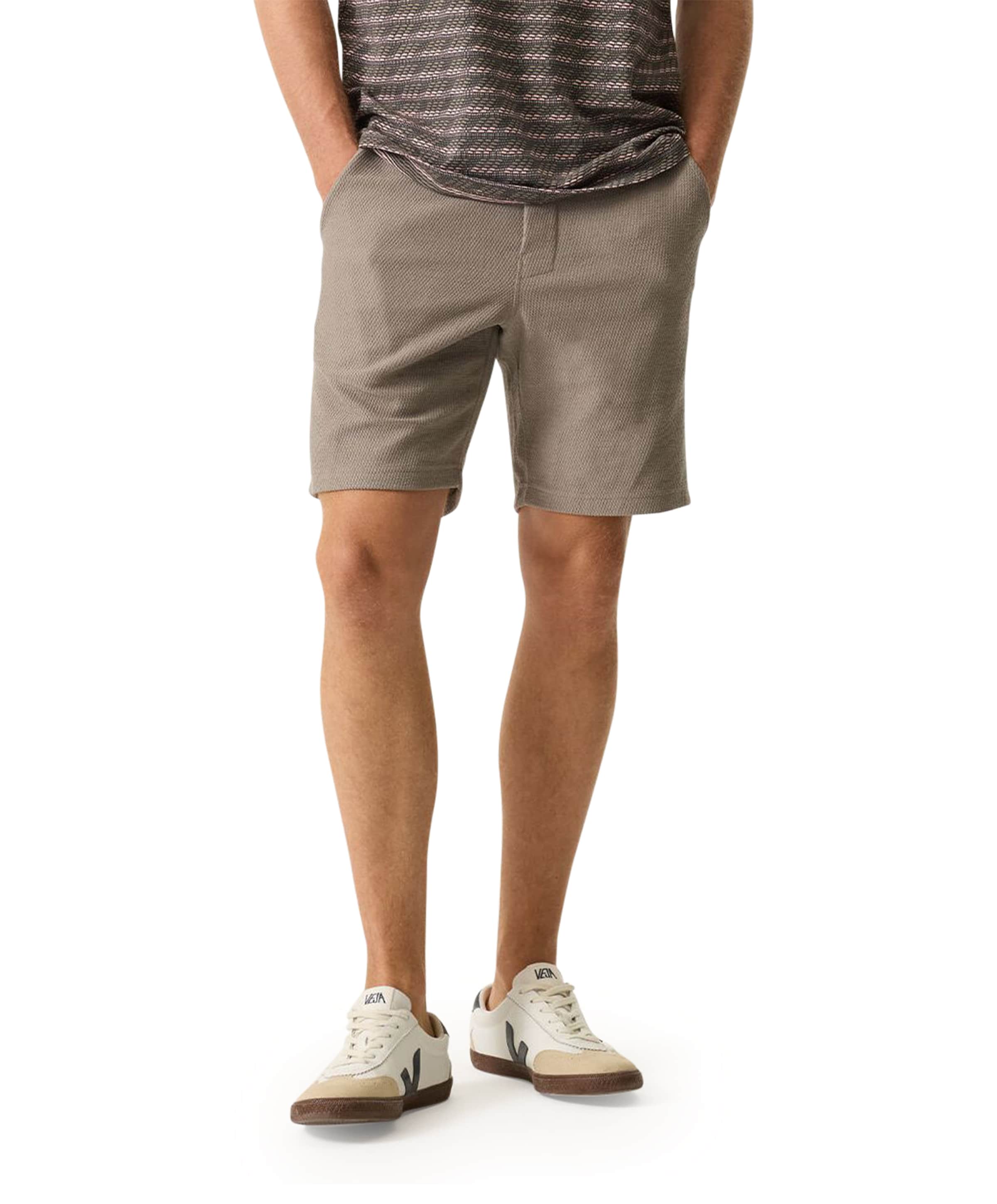 P261322_men`s short heren korte broek beige