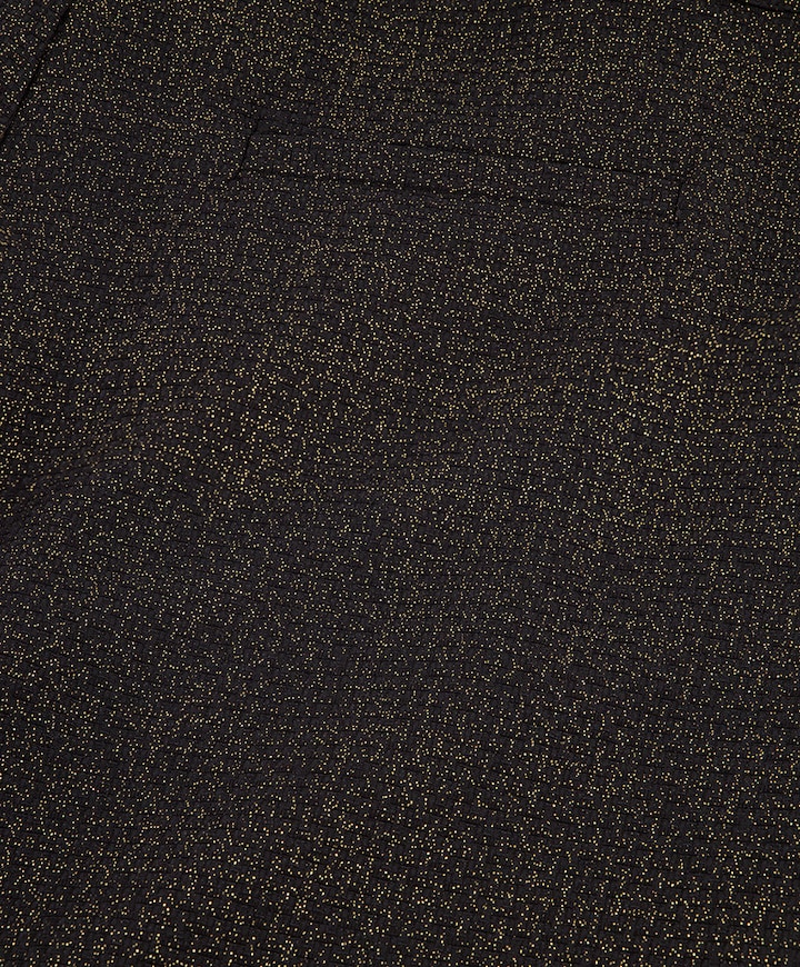 Lexie sparkle waffle broek zwart