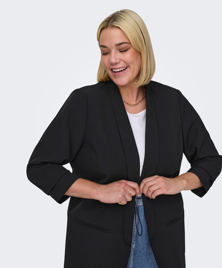 Dames blazer zwart