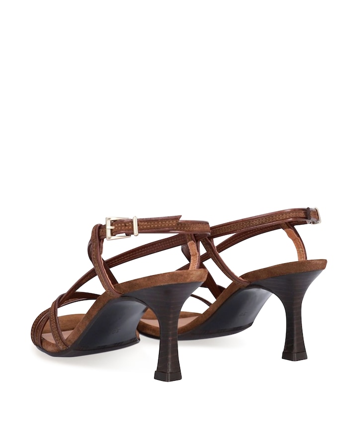 dames sandalets bruin