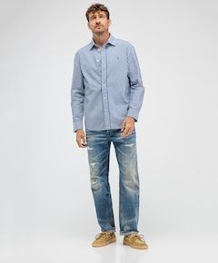 Heren T-shirt blauw