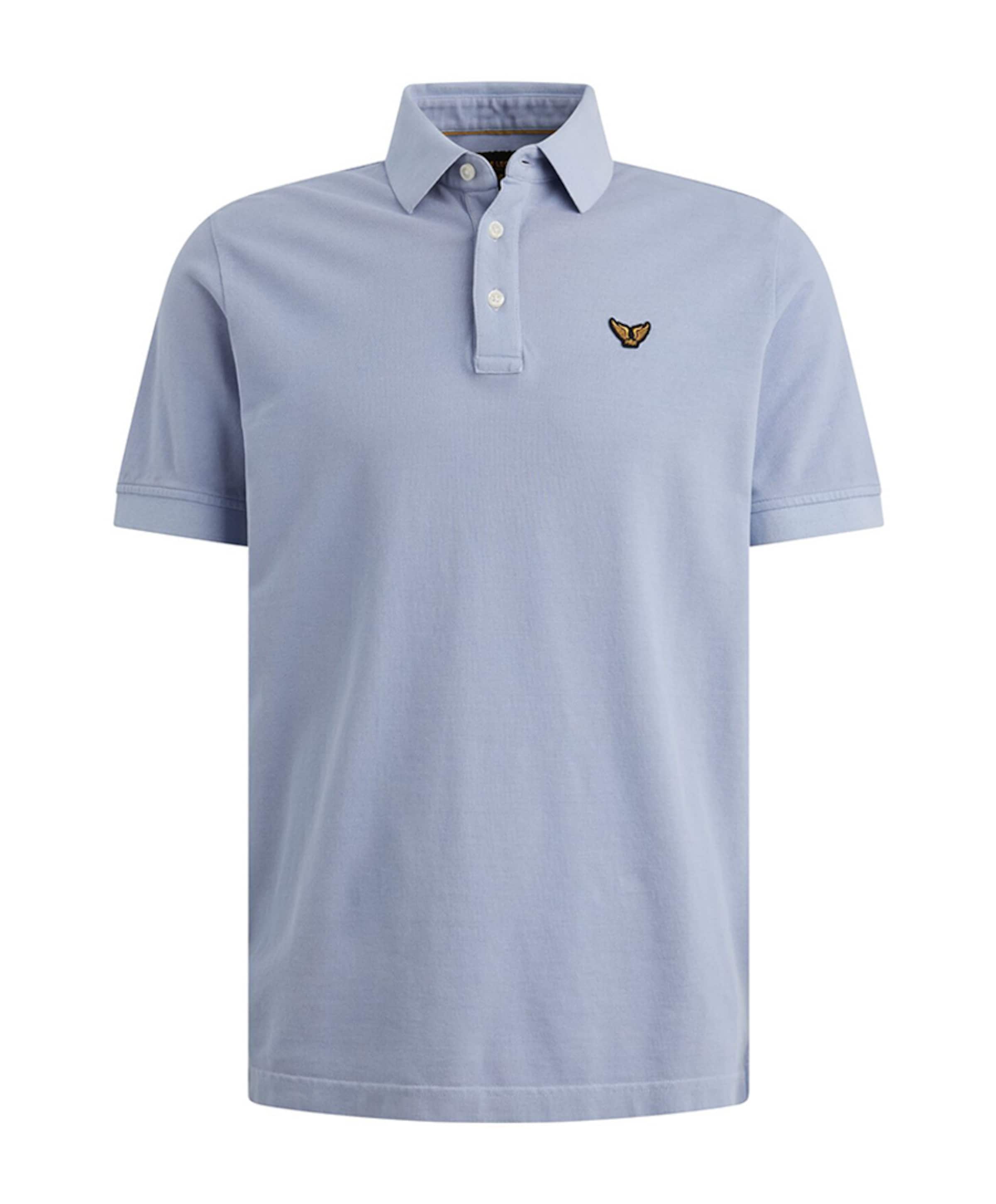 Heren polo blauw