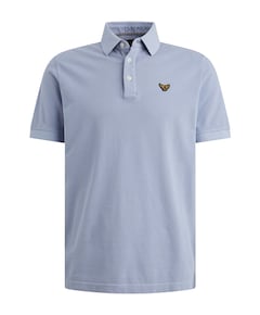 Heren polo blauw