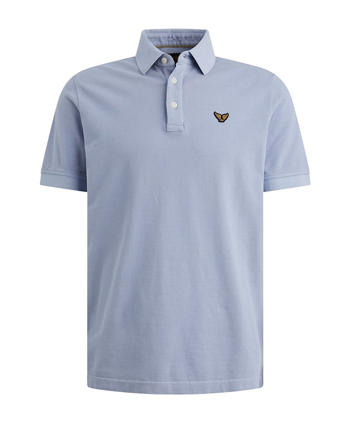 Heren polo blauw