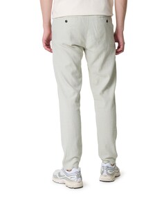 SLH172-SLIMTAPE BRODY LINEN PANT NO heren broek groen